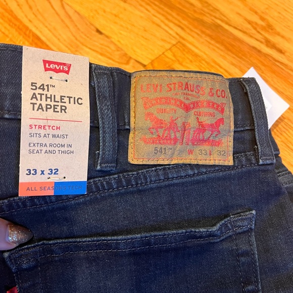 Men’s Levi jeans 541 athletic taper with true temp 33/32 - Picture 5 of 7